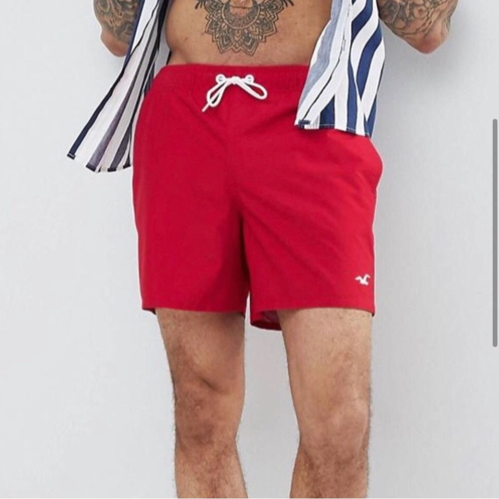 Bundle (2) Hollister Icon Logo Swim Shorts